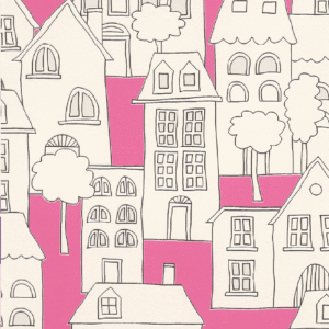 giấy dán tường bé gái