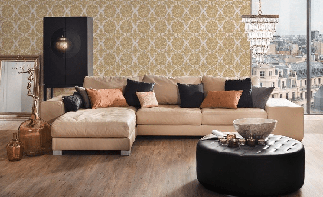 Giấy Dán Tường 3D Hoa Văn Nổi Cao Cấp 2060-2