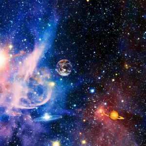 Tranh Dán Trần Dải Ngân Hà