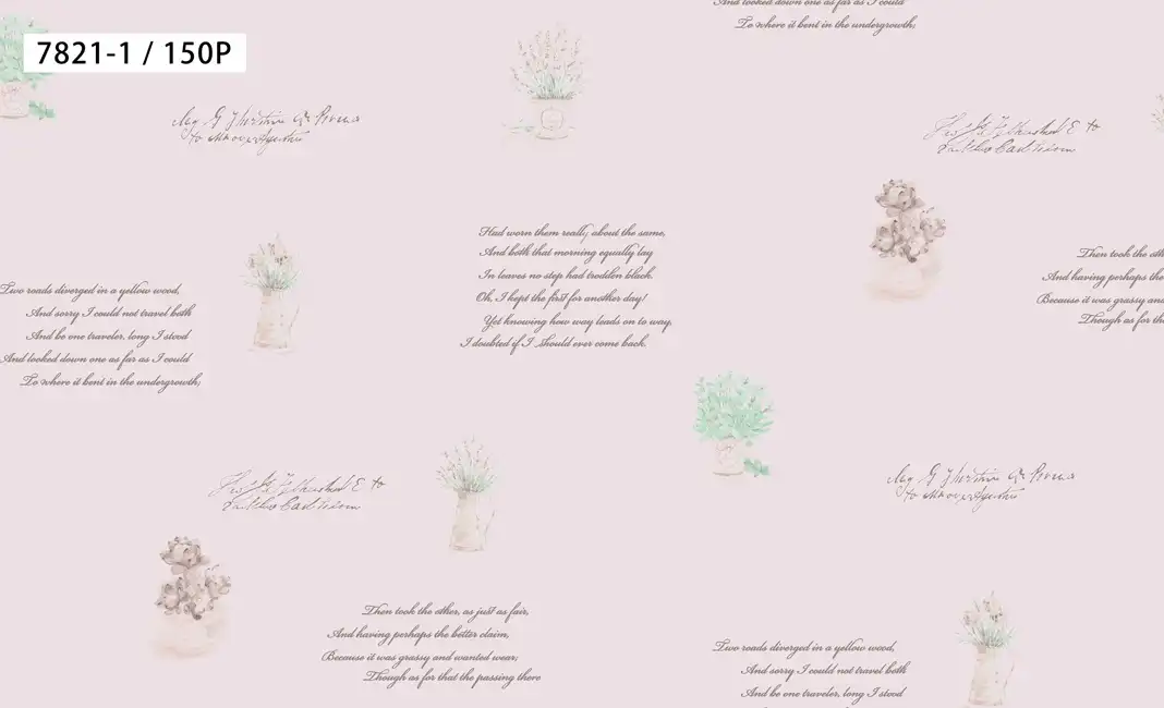 Giấy Dán Tường Trẻ Em - Phòng Cho Bé 7821-1/150P