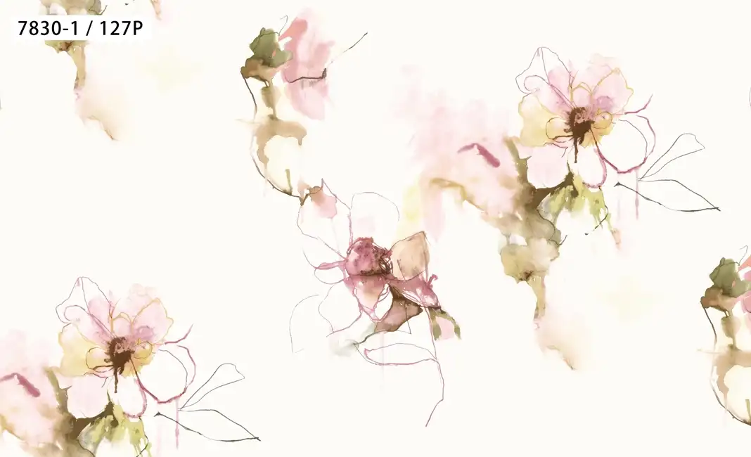 Giấy Dán Tường Hoa Văn 3D Mẫu Mới 7830-1/127P