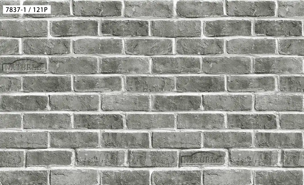 Giấy Dán Tường Giả Gạch Siêu Đẹp Mẫu Mới 7837-1/121P